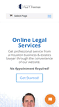 Mobile Screenshot of freemandigitallaw.com